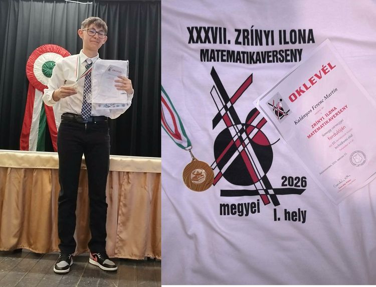 Versenyeredmények matematikából