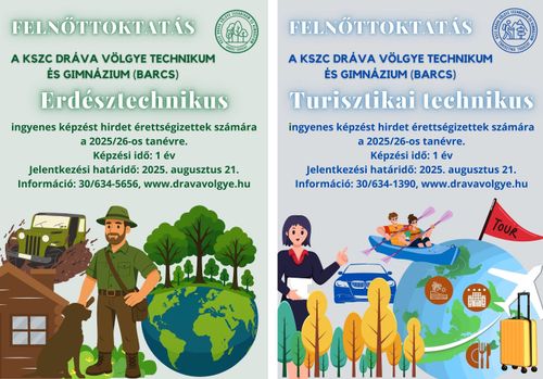 Felnőttek szakmai oktatása – 2025-2026. tanév 